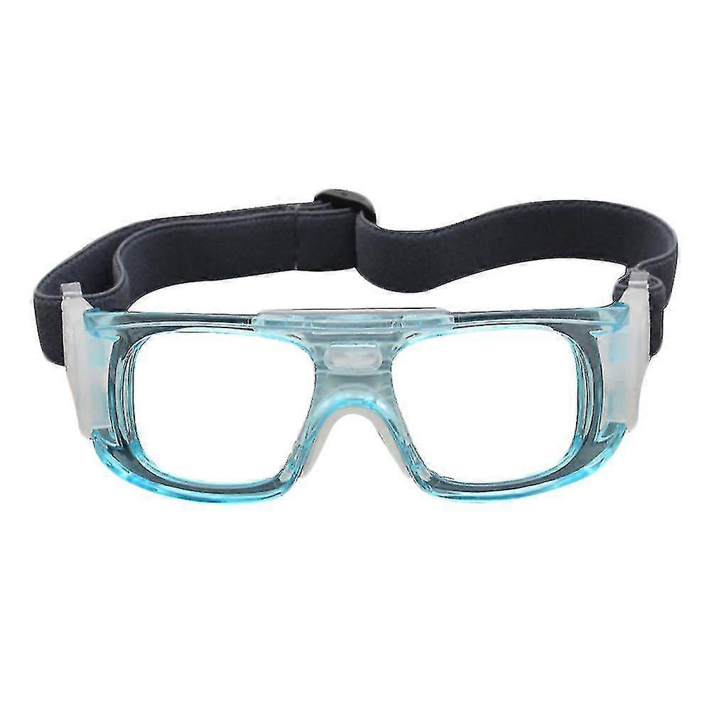 Blå sportbasket utomhusskyddsglasögon