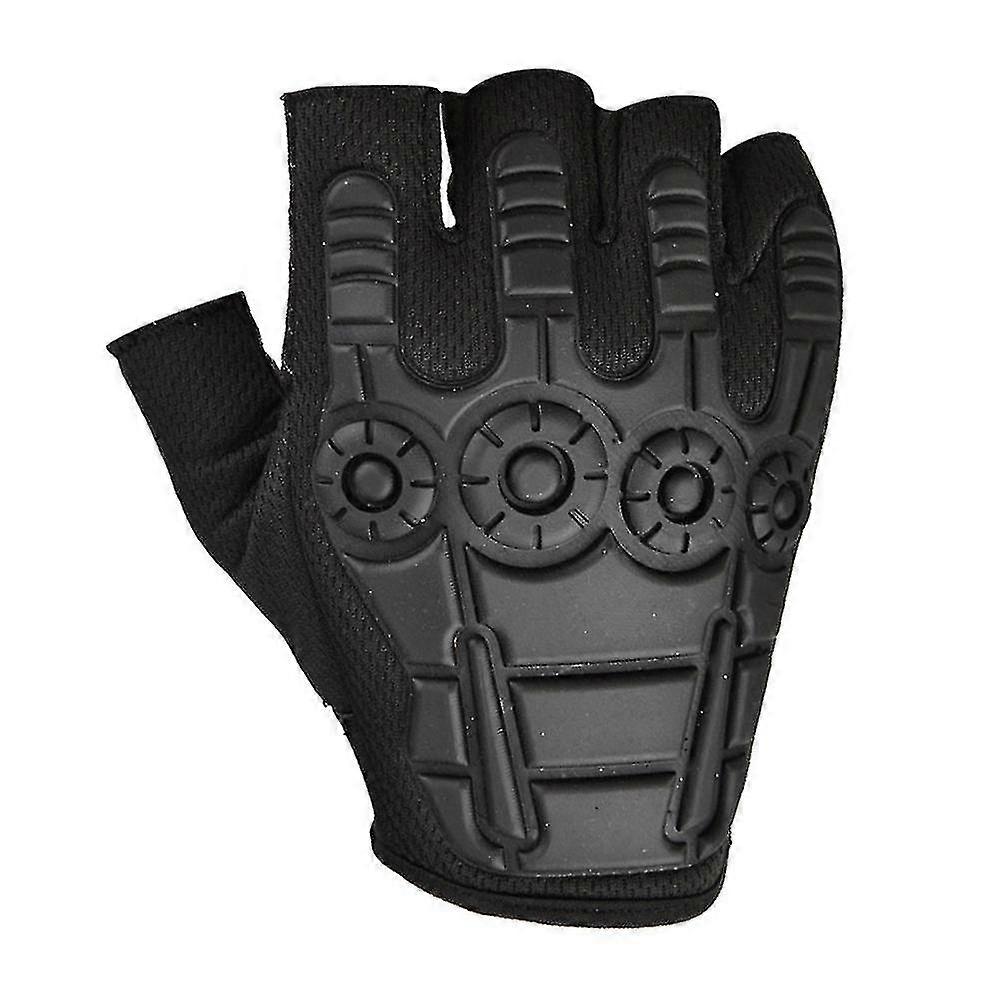 アウトドアスポーツ戦術ハーフフィンガー手袋女性男性登山自転車滑り止め通気性耐摩耗性ライディング手袋