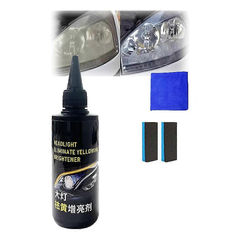 1-3 Stück Auto Scheinwerfer Revitalizer Unschärfe & Vergilbung Entferner, Scheinwerfer Reiniger