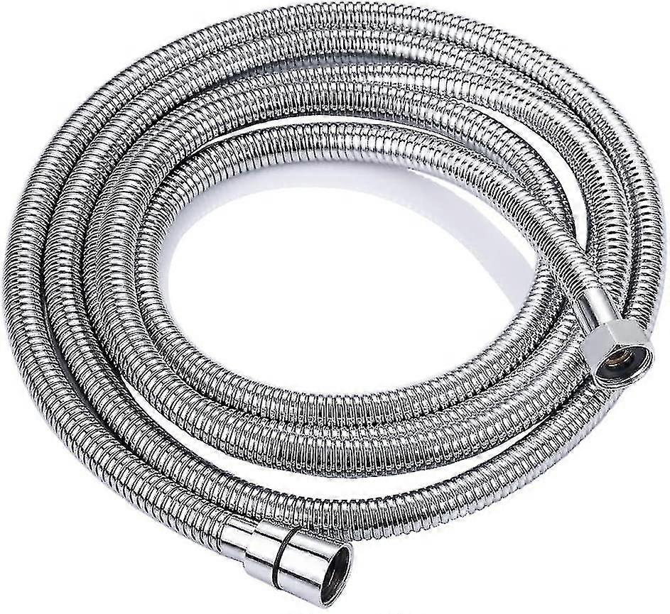3m Anti-torsion rustfrit stål bruseslange. Badeslange StandardForbindelse G