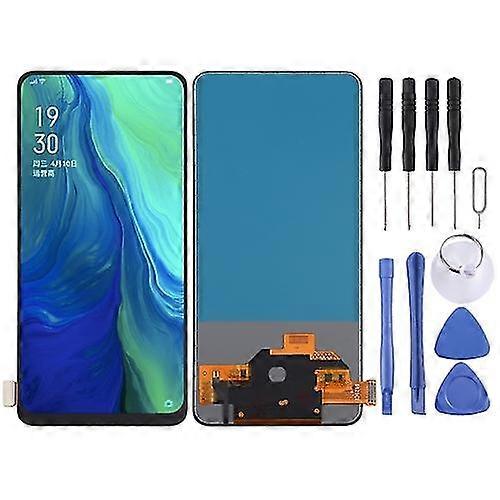 Tft material LCD screen + digitizer fully assembled (no fingerprint recognition) compatible with Oppo Reno