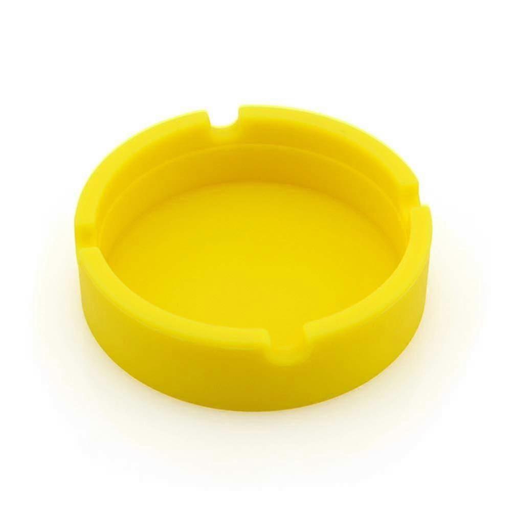 Creative Personality High Temperature Resistant Circular Silicone Ashtray Smoking Accessories