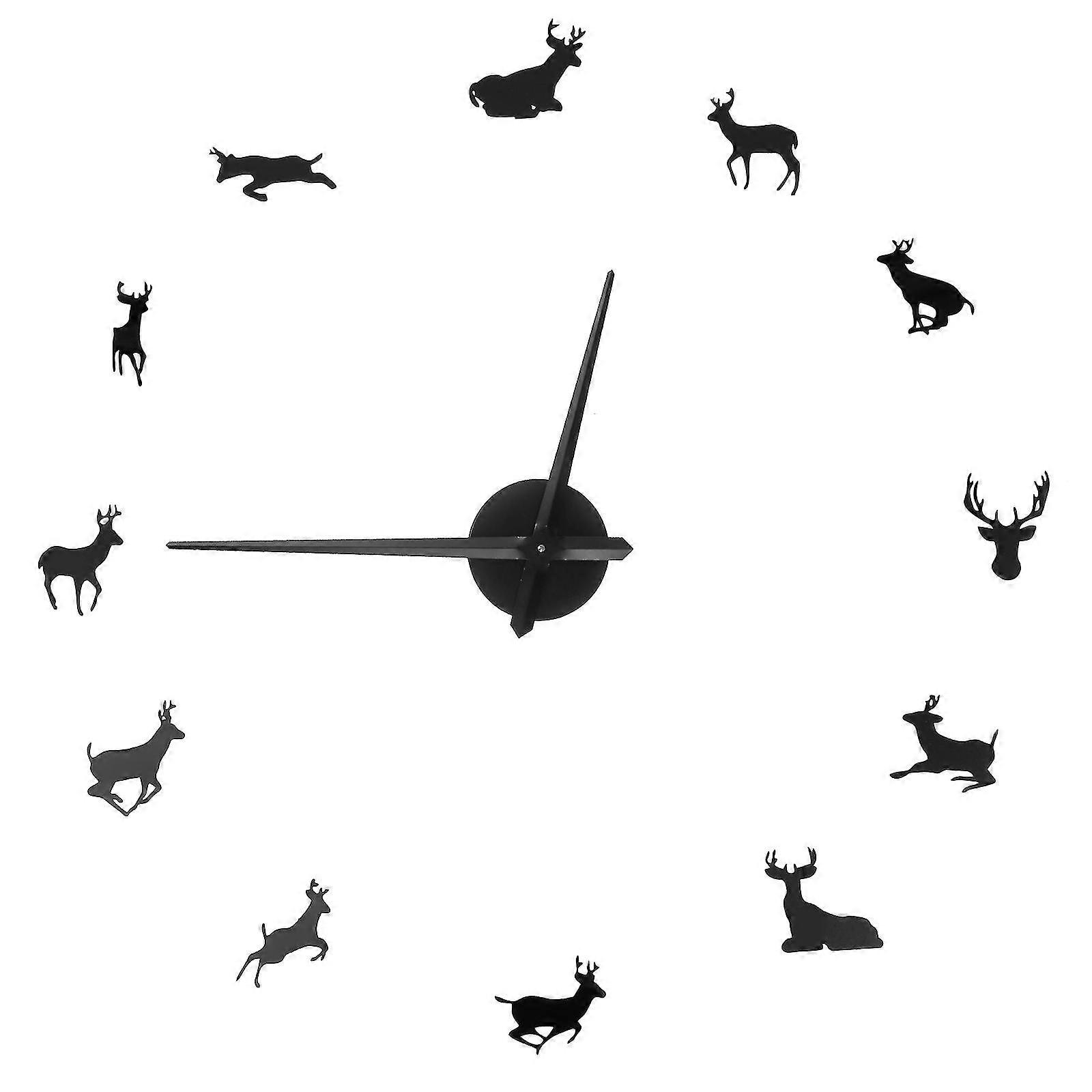 Sheep Animal Hanging Clock Diy Wall Clock Office Wall Decor Clock