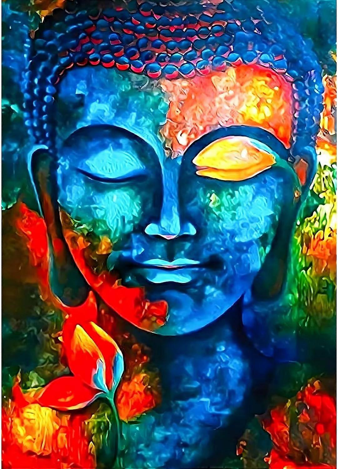 30x40 cm Diamond Painting Kits,Buddha(Style 8)