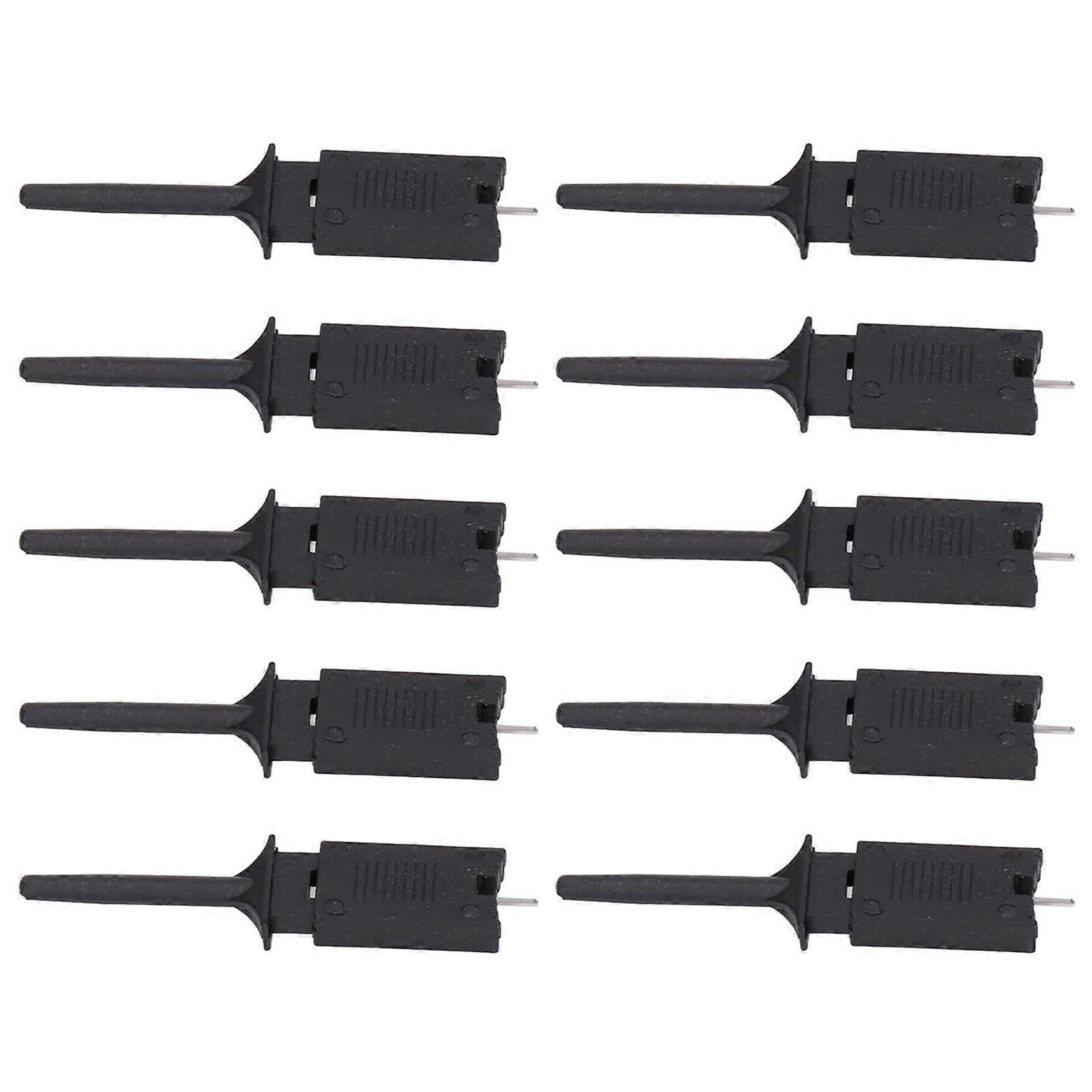 10Pcs Test Hook Clips SMD IC Mini Jumper Probe compatible Logic Analyzer Electronic Experiment