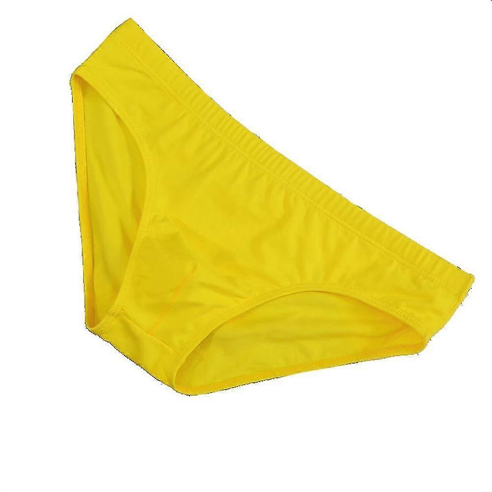 Men Solid Classic Briefs Underwear Panties Breathable Comfy Underpants