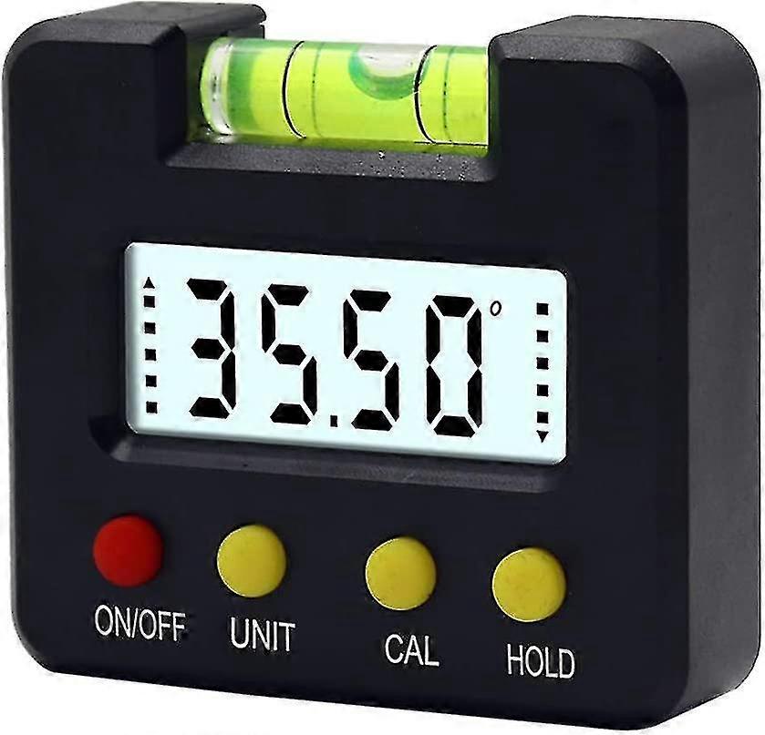 Digital Gau - Incmeter - Bevel Box With Va Lcd Display - Bubbles For Construct, , Craftsman