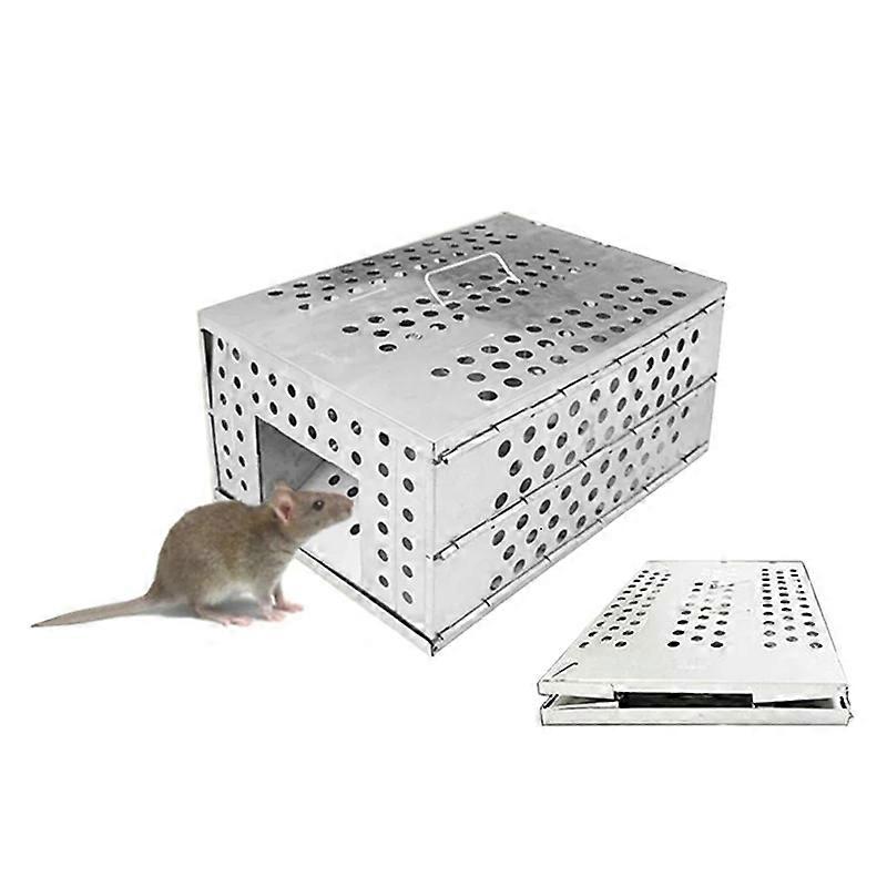 Home Continuous Mousetrap Large Space Automatic Rat Snake Trap Cage Safe High Efficiency Mousetrap Rodent Cage