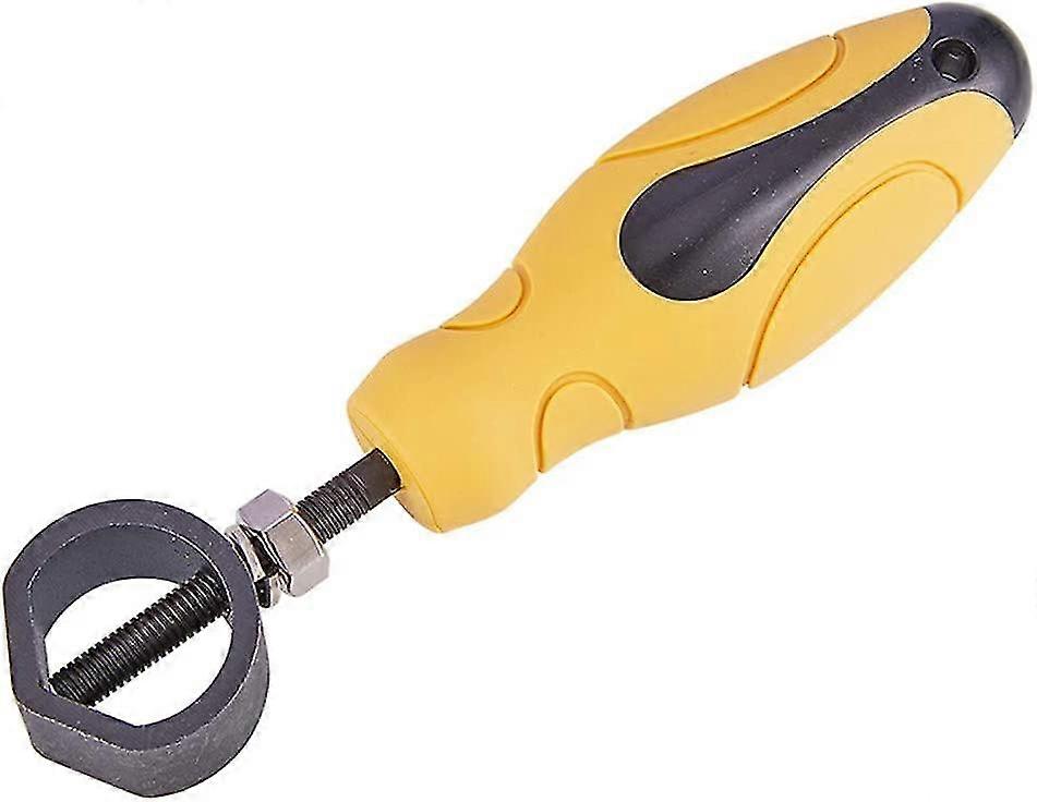 Punch And Chisel Holder, Universal Holds Stamps Up To 15mm In Diameter With White Rubber Handle For Metal Working