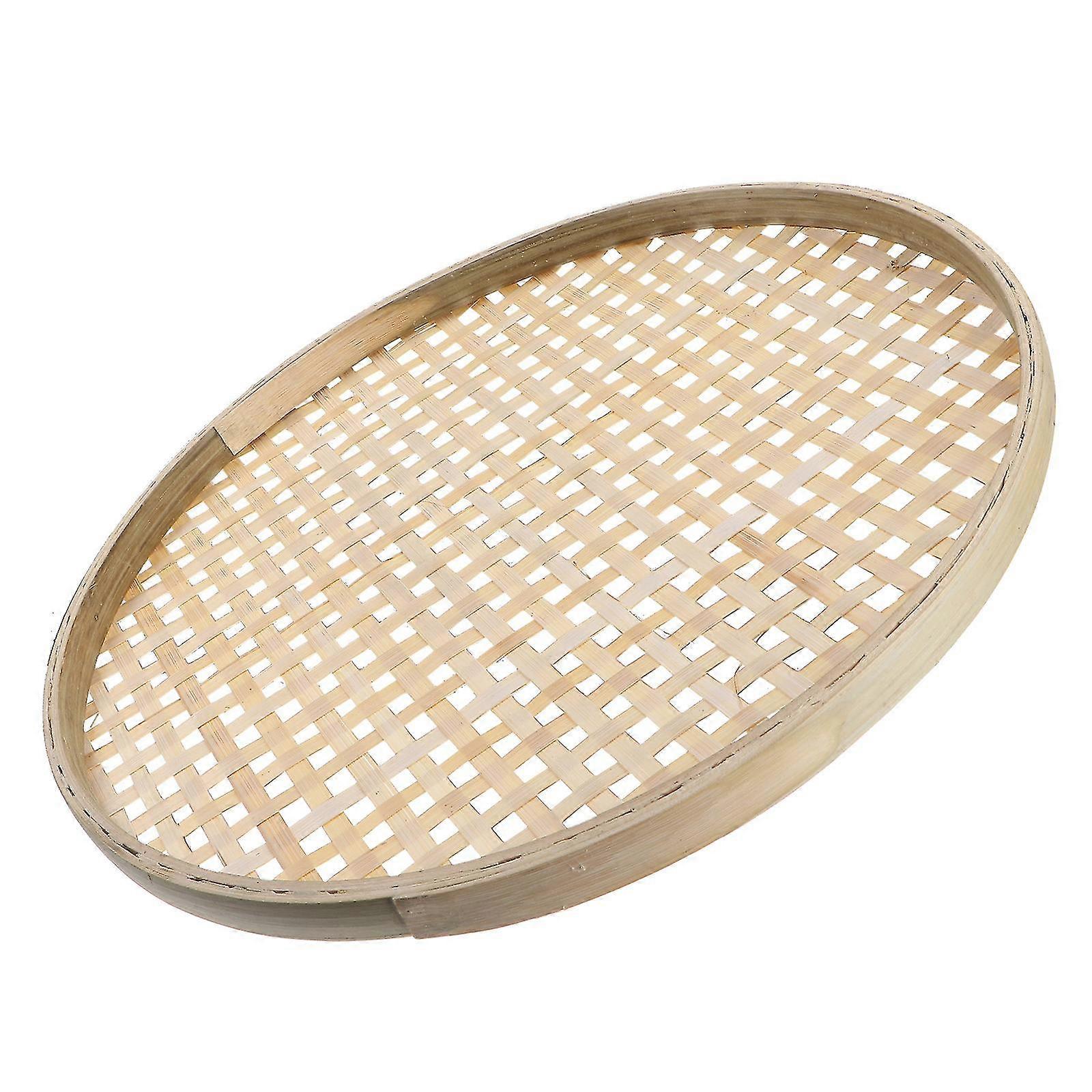 Bamboo Weaving Sieve Premium Bamboo Sieve Multi-functional Bamboo Sieve