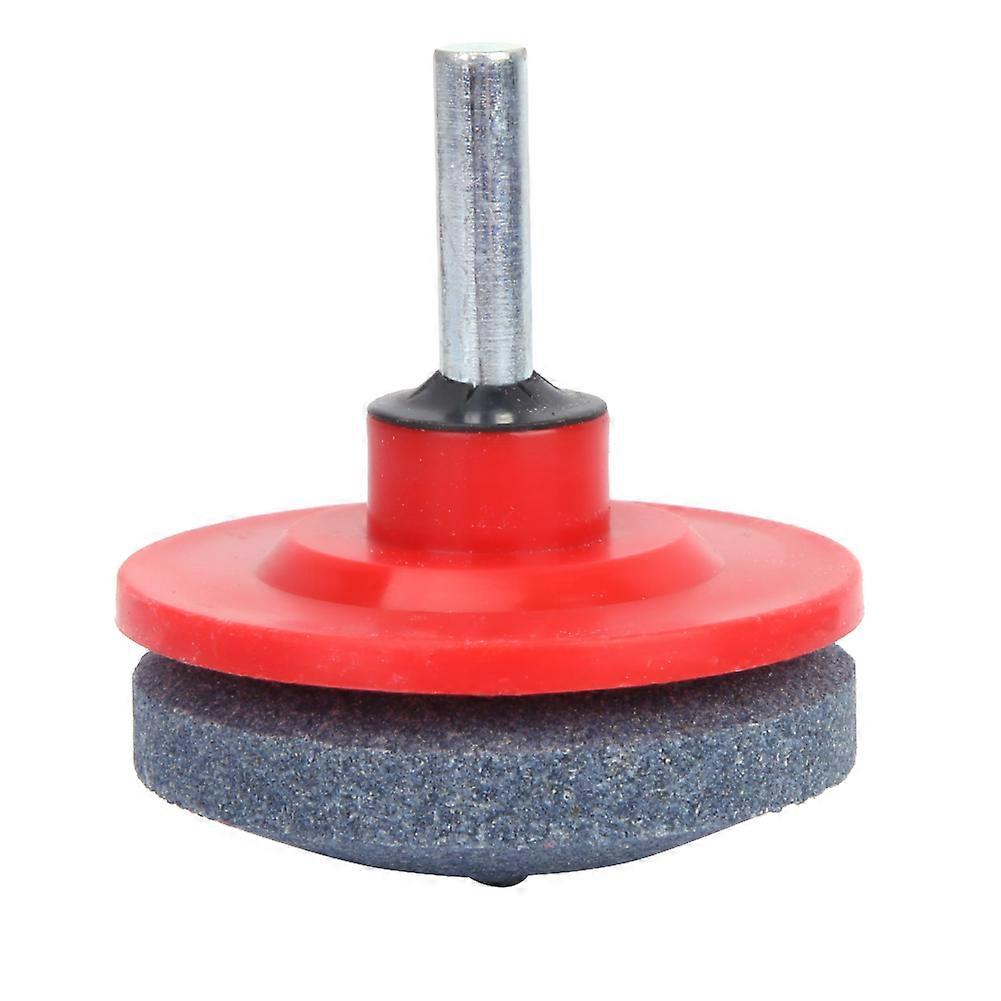 Mower Sharpener Garden Lawn Mower Blade Grinder Power Drill Grinding Tool (Red)