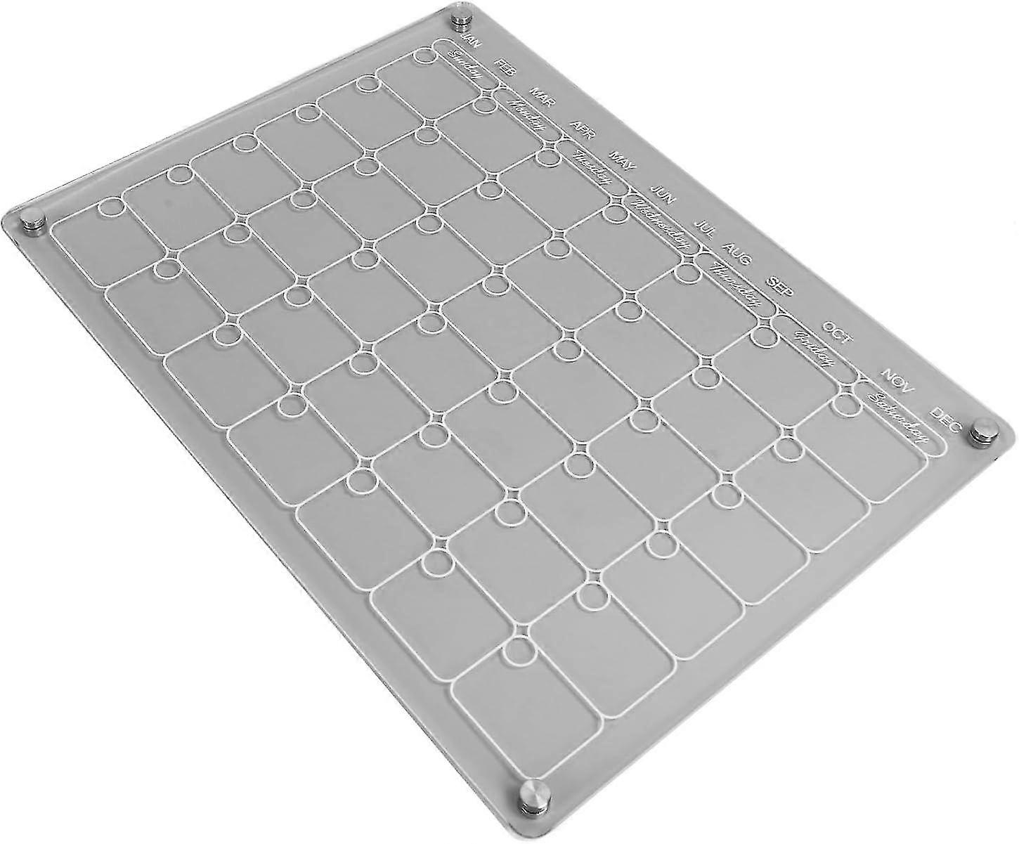 Magnetic Whiteboard for Alzheimer's Patients - Easy to Clean, Scratch Resistant, Durable Dry Erase Board - Multipurpose and Reusable (Form Board)