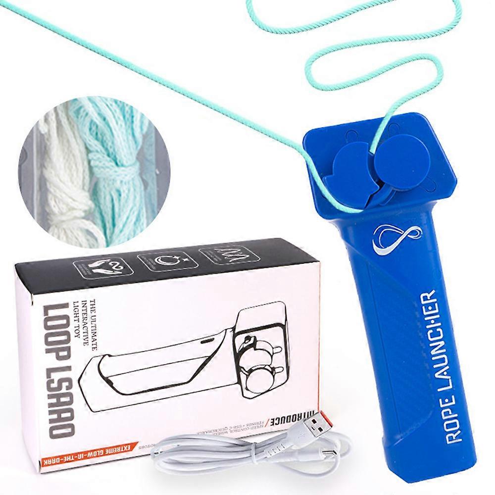 Glow-in-the-dark Loop Lasso, Rope Launcher Propeller, Loop Lasso String Shooter Launcher Propeller
