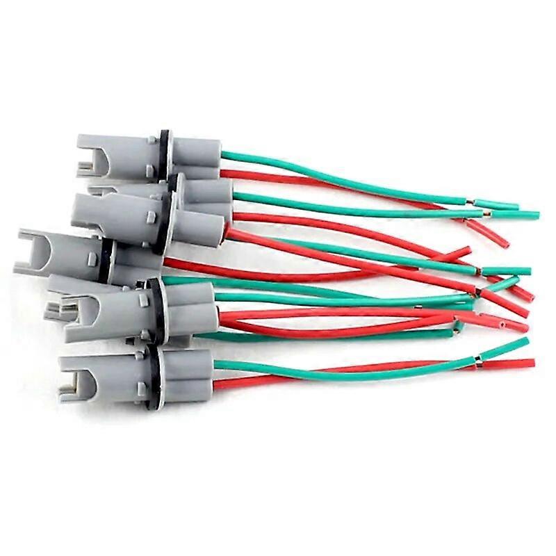 10Pcs Car DC 12V W5W T10 194 168 Light Socket Lamp Holder Wire Harness Extension Connector Adapter Plug
