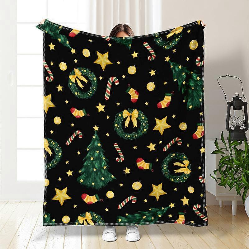 Juleflanellteppe sofatrekk Modus 165