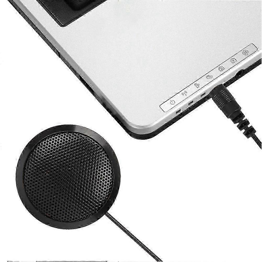 3.5mm Desktop Microphone for Portable Conference Recording and Video Meeting Calls