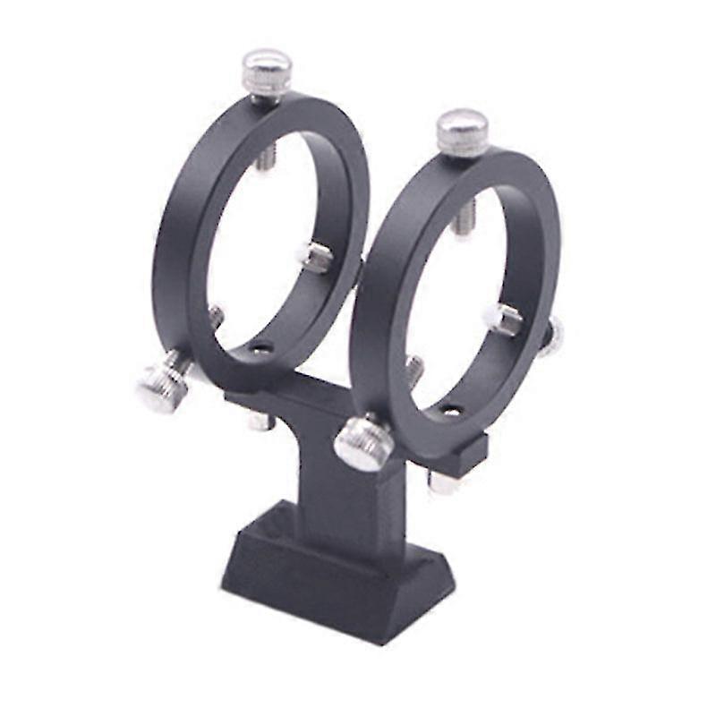 Adjustable pointer finderscope bracket 6-point guidescope rings mount astronomical telescope
