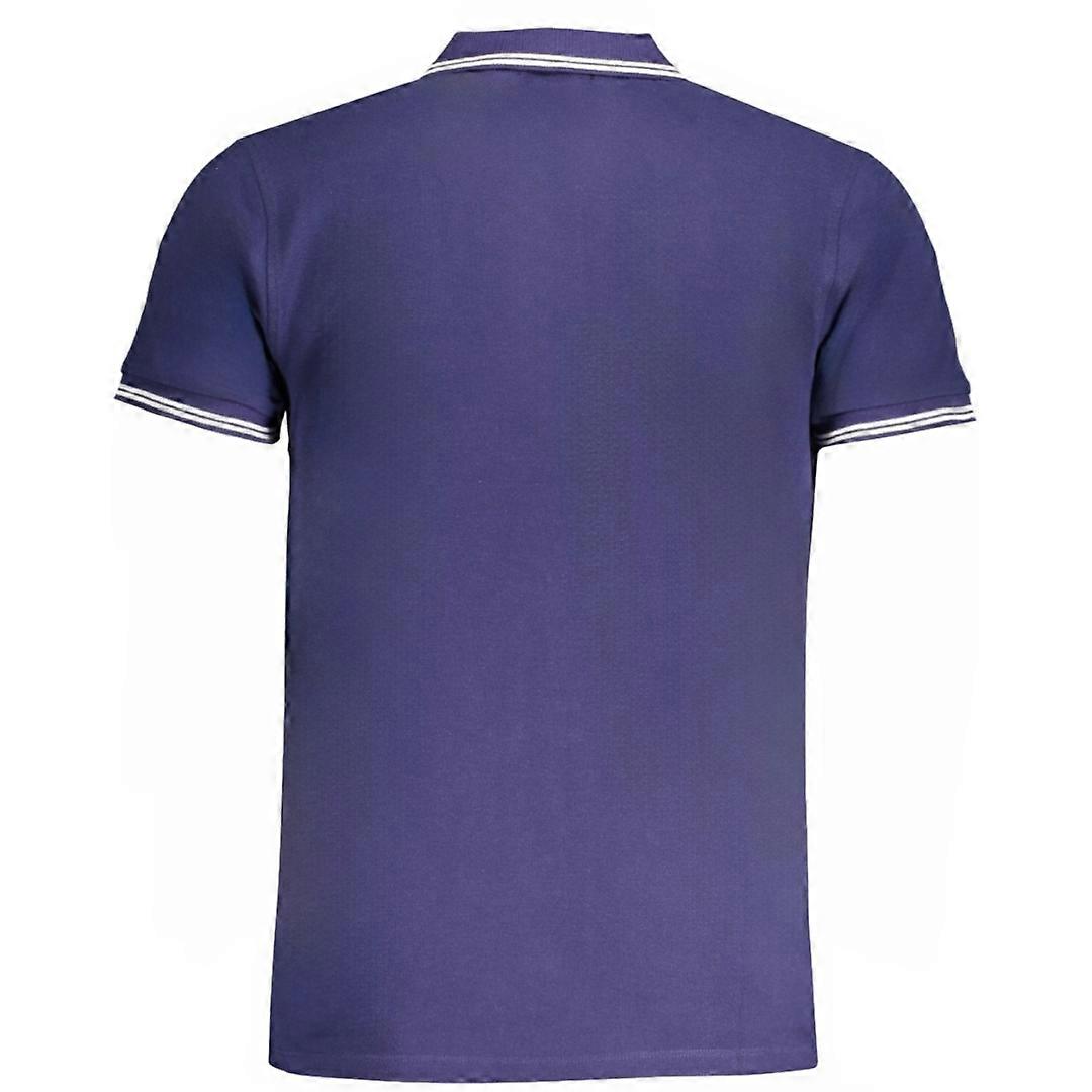 Cavalli Class Blu Cotton Men Polo main image 1