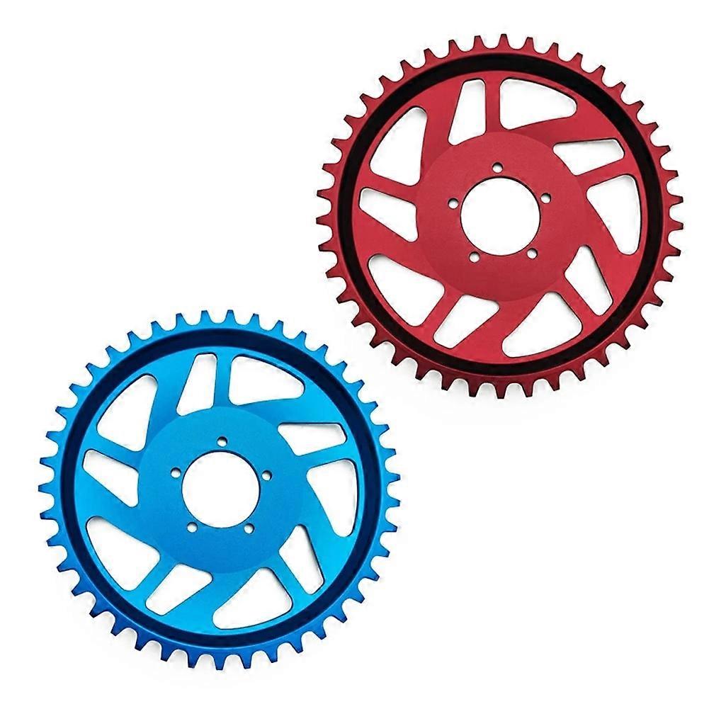 Electric Bicycle 42T Chain Ring Offset Correction E-bike Chainring Crankset Cycling Accessories For BAFANG BBS01/BBS02
