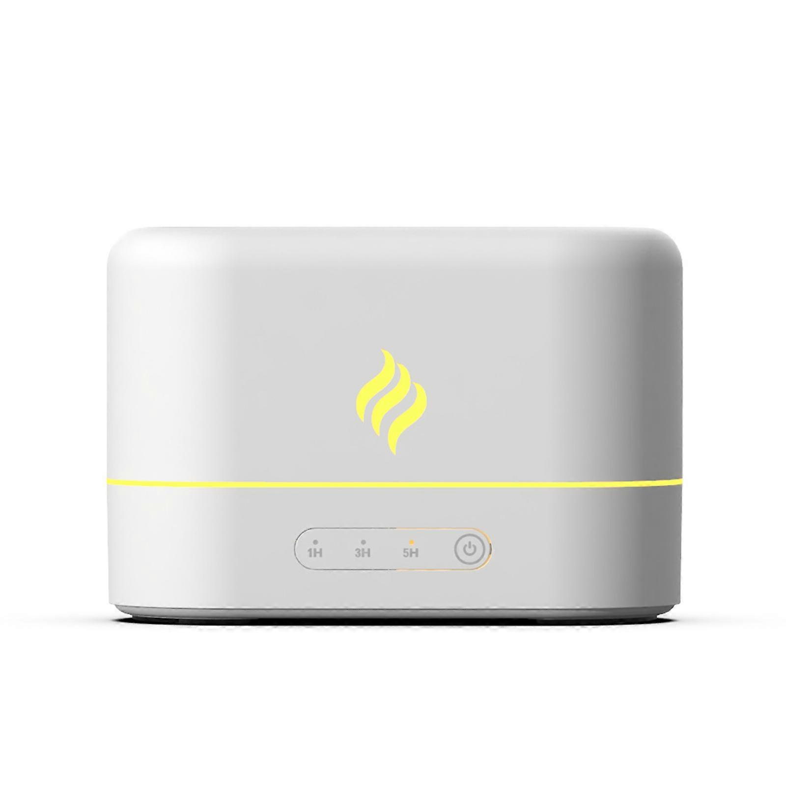 250mL Essential Oil Flame Effect LED Light Diffuser Aromatherapy Home Air Humidifier