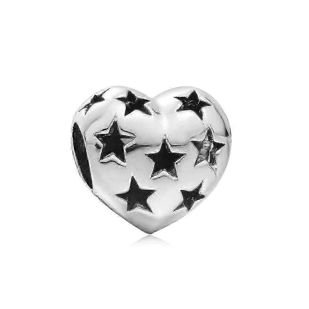 Romacci S925 Heart Chain Bracelet