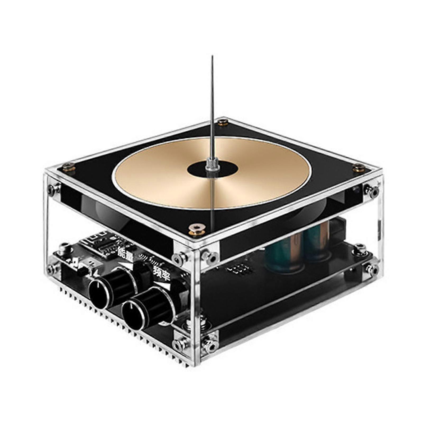 Solid State Music Tesla Coil Artificial Lightning Desktop Toy Electric Power Wireless Transmission Model Science Experiment Tool