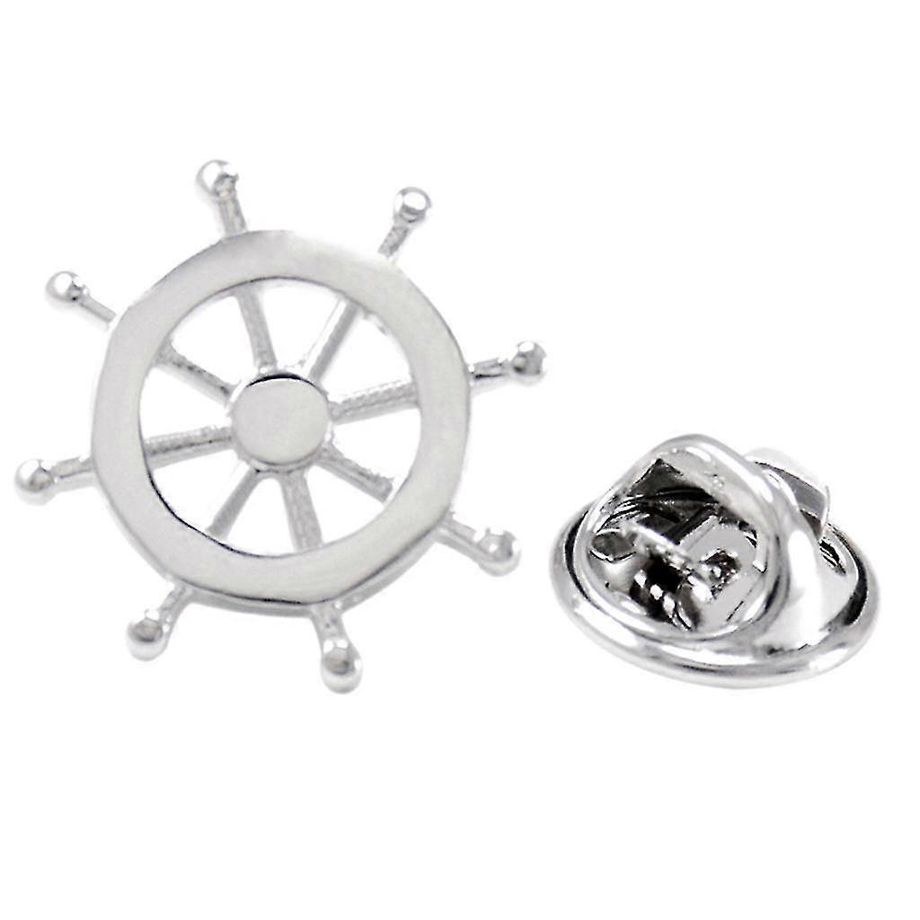 Stříbrná námořní loď Volant Límec Klopa E Ch