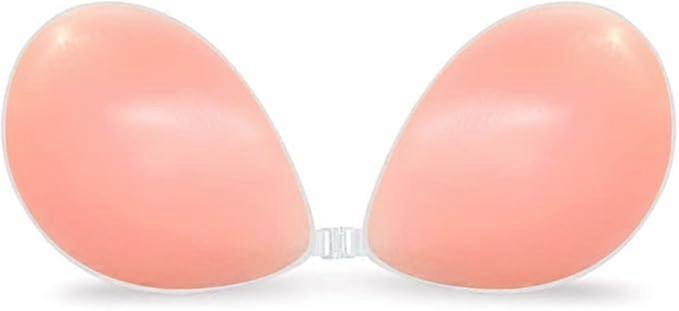 Selvklebende magekontroll-BH Usynlig silikonstroppeløs BH