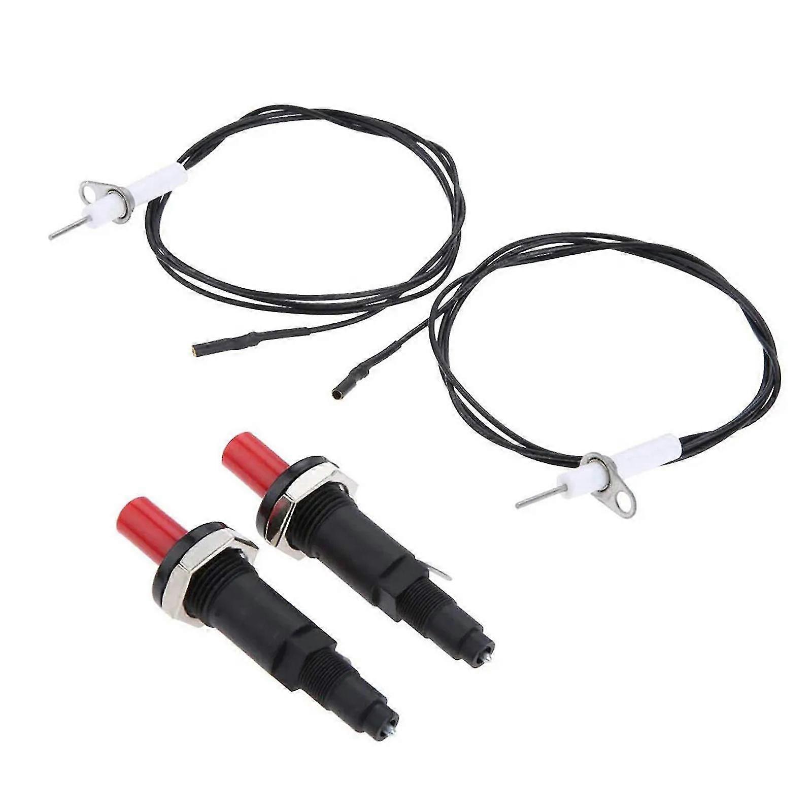 For Gas Grill BBQ Stove Cable Universal Piezo Spark Ignition Push Button Igniter