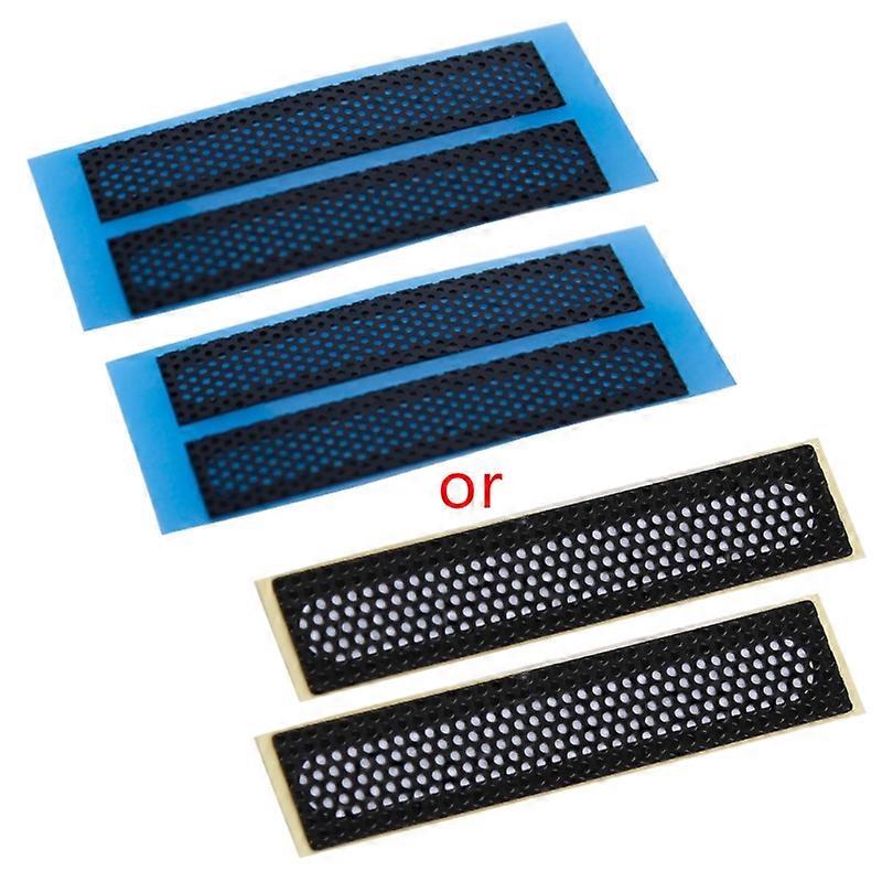 4pcs Dust Proof Cover Replacement Left Right Air Vents Net Back Shell Network Cooling Filter for NS Switch Game Console