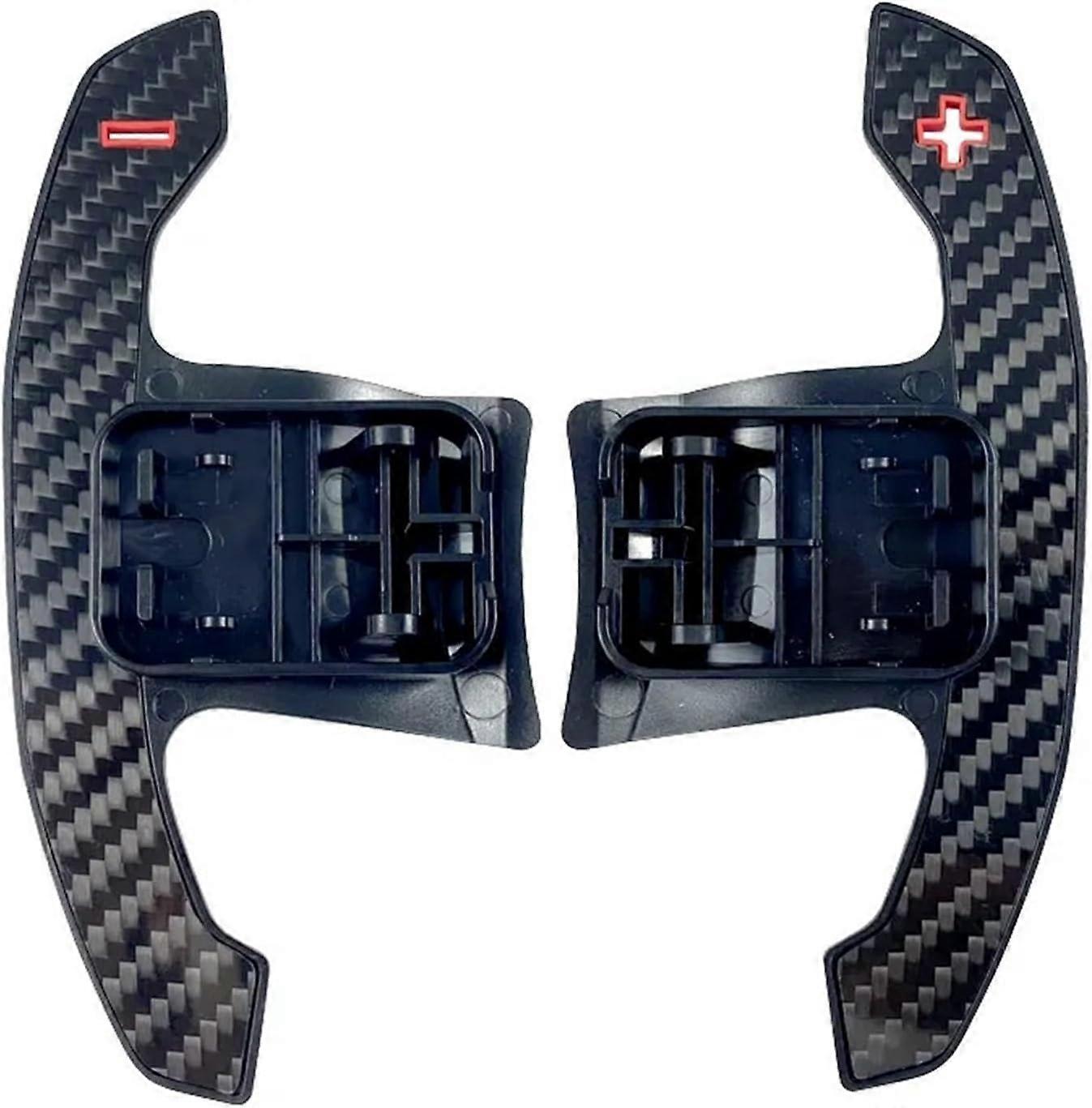 Paddle Shift Extensions Compatible with BMW for F20 F06 F13 F15 F16 F34 F44 F90 F82 F83 Carbon Fiber Car Steering Wheel Paddle Shifter Extension Shift