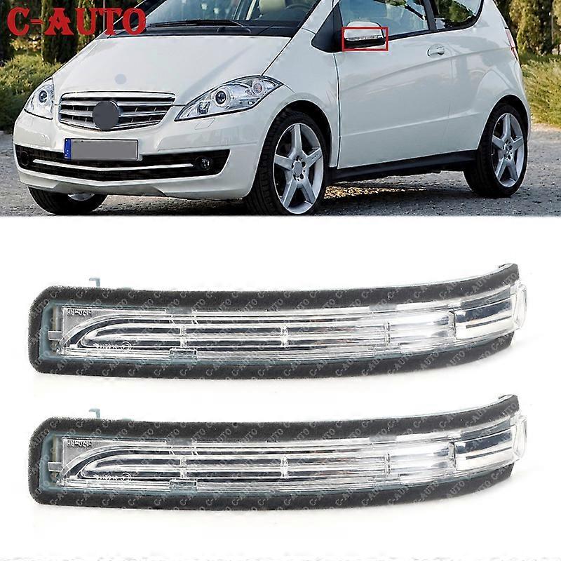 Left Right Car LED rearview mirror lights side mirror turn signal light blinker For Mercedes-Benz W169 W245 A160 A180 A200
