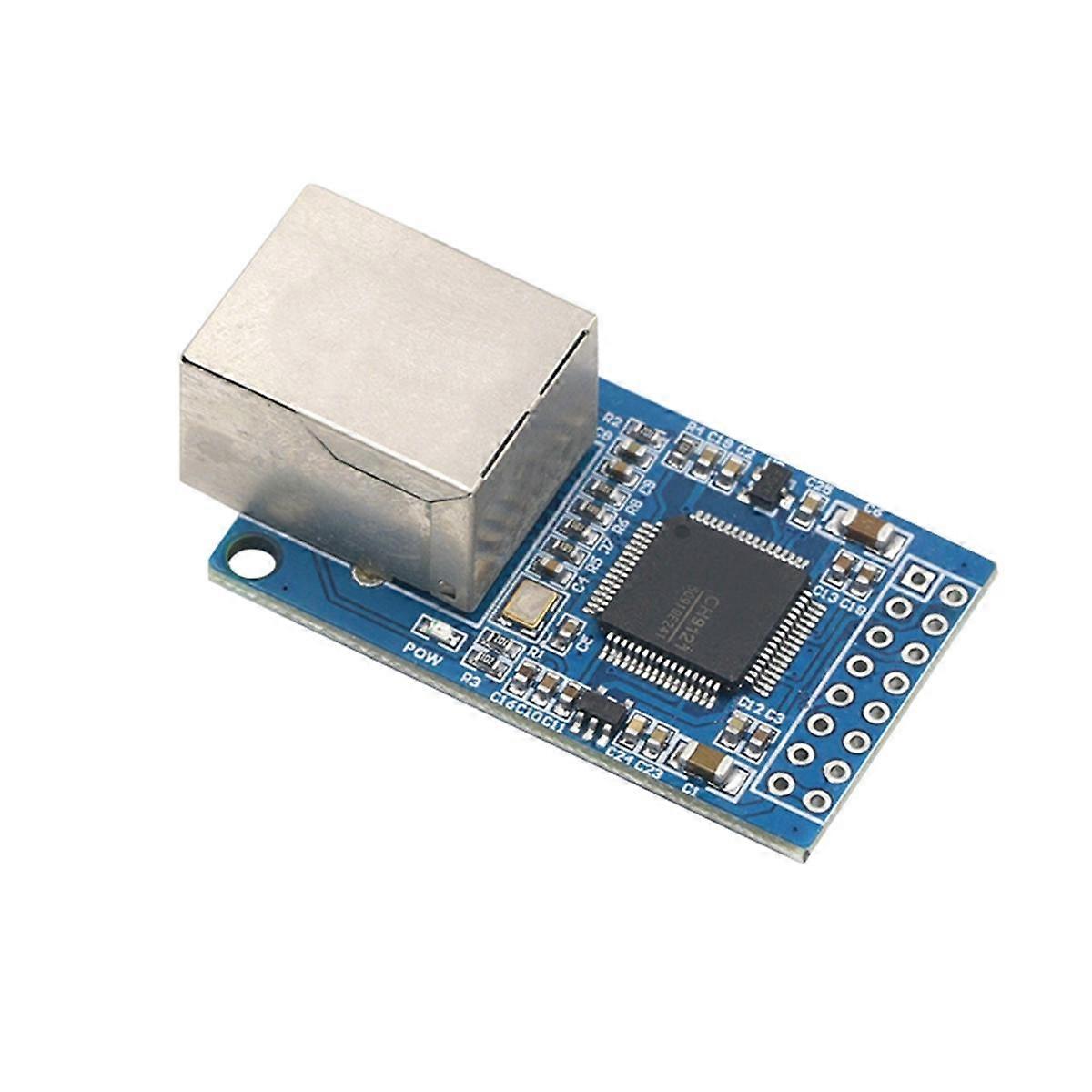 Module de port série CH9121 vers réseau Ethernet, puce de transmission TTL, microcontrôleur industriel STM32 TCP/IP 51 3,3 V 5 V