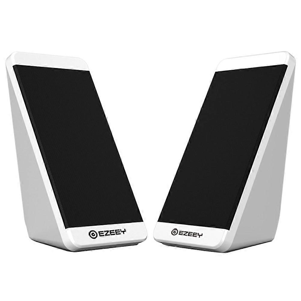 1 Pair Laptop Speaker USB Wired Surround Speaker Desktop External Speaker