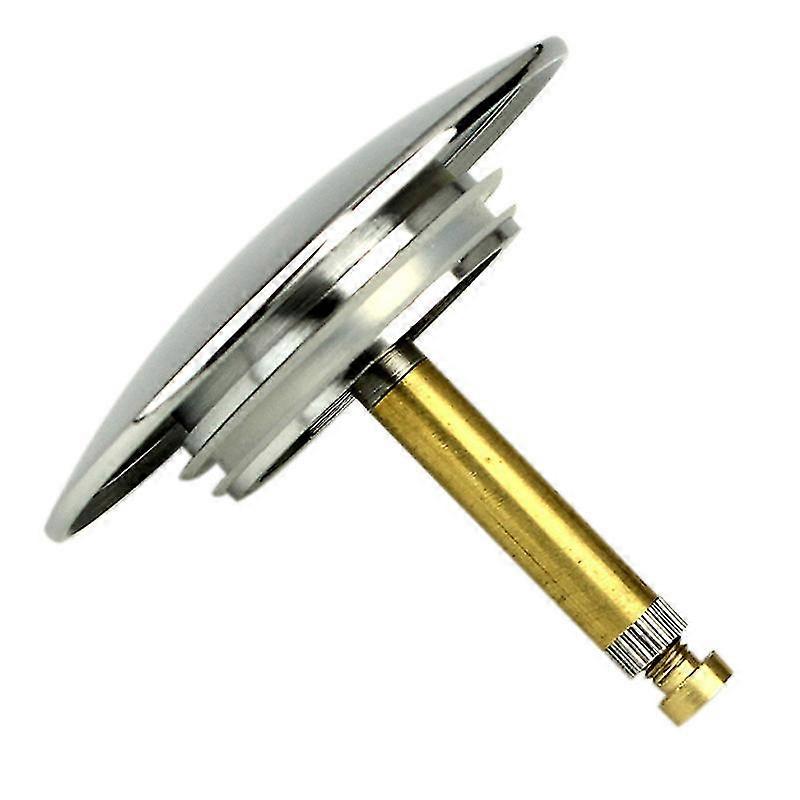 Bathtub Chock Plug Adjustable Replacement Double Sealed Pop Up Basin Sink Component With Shank Diameter And Cover Diameter