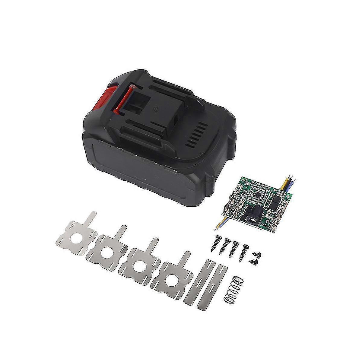 Battery Plastic Case+lithium Battery Protective Board For 10-cell Battery Case Kit