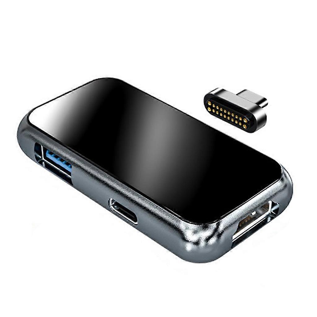 Type-C Docking Station 3-in-1 Card Reader 5Gbps Secure Data Transfer Hub for w/