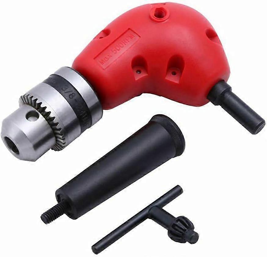 1pc Set 0.8-10mm Right Angle Drill Bit With 90 Degree Round Shank Angle Accessory Three Jaw Chuck Repair Tool With Shank