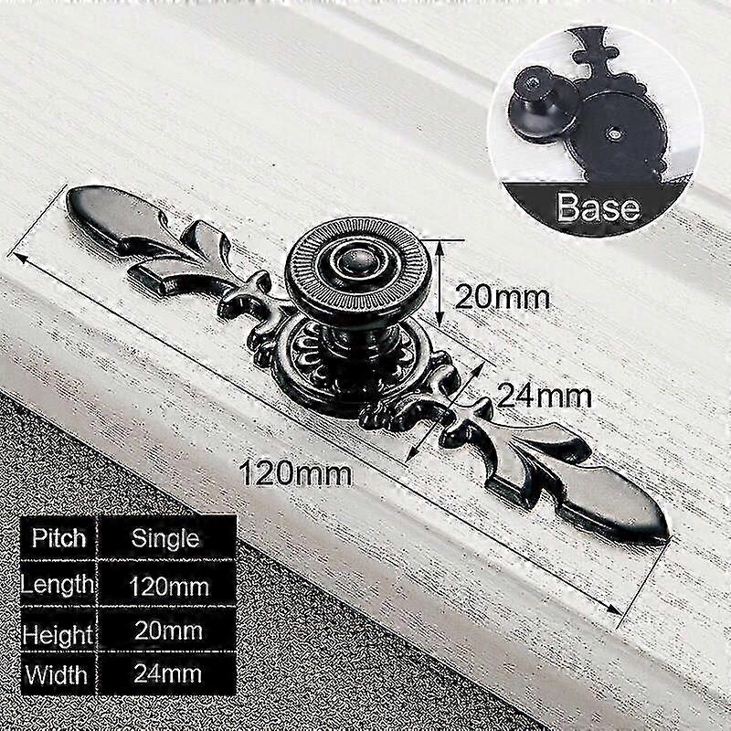 Black Handles For Furniture Cabinet Knobs And Handles Kitchen Handles Drawer Knobs Cabinet Pulls Cupboard Handles Knobs-In stock
