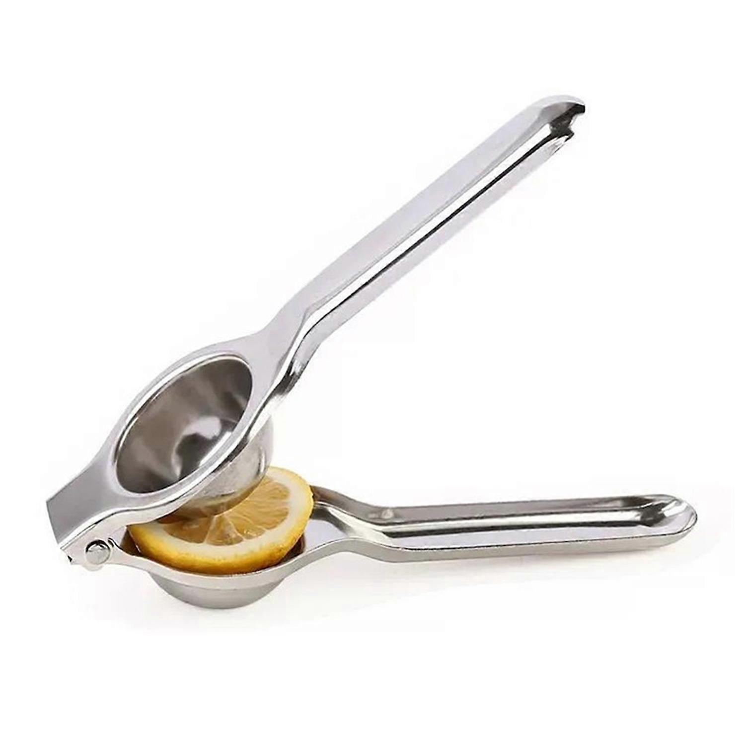 Manual Lemon Juicer Fruit Squeezer Comfortable Grip Stainless Steel Easy to Clean Seedless Lemon
