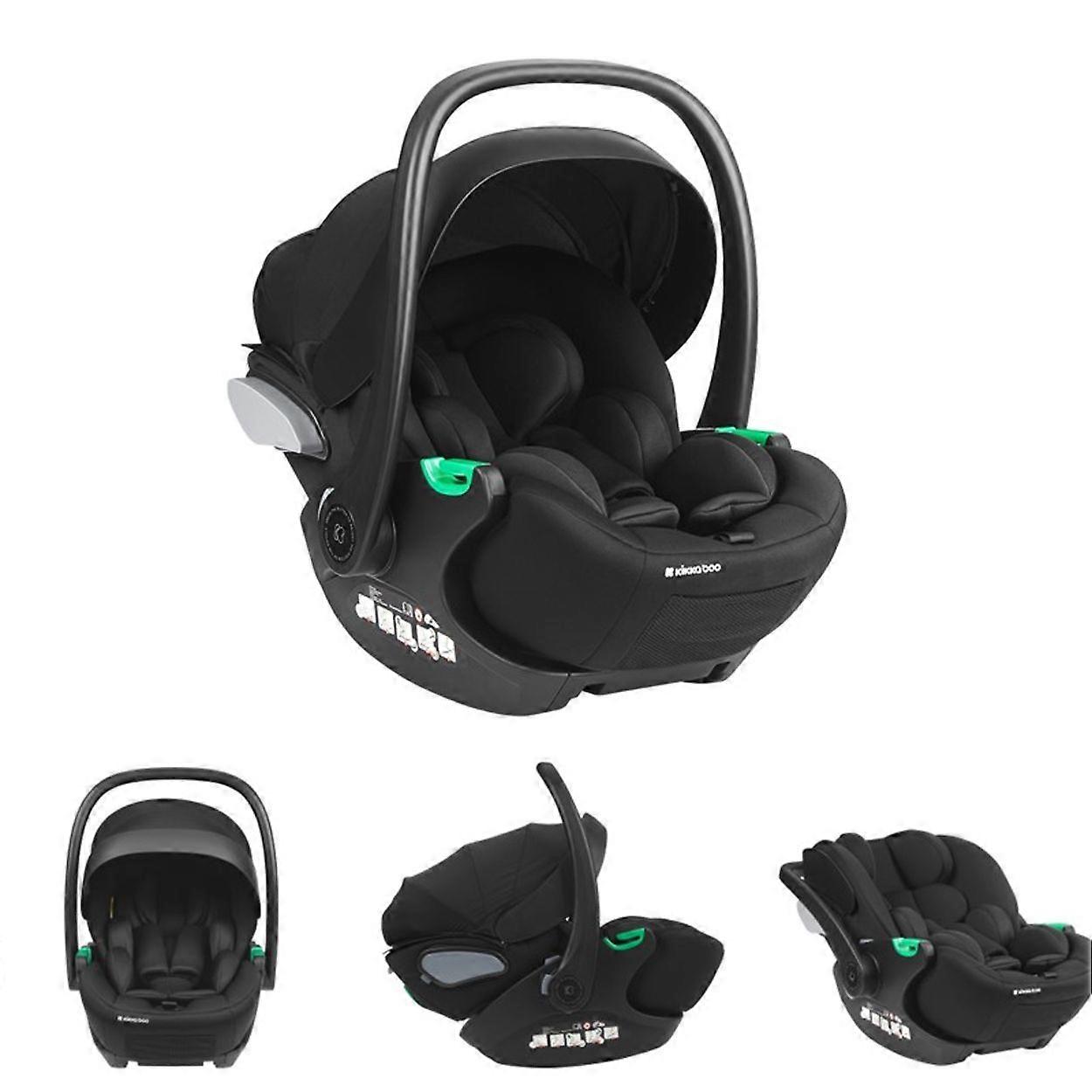 Kikkaboo Detská autosedačka i-Trail i-Size (40 - 87 cm) Group 0+ Celotelový vankúš, SPS
