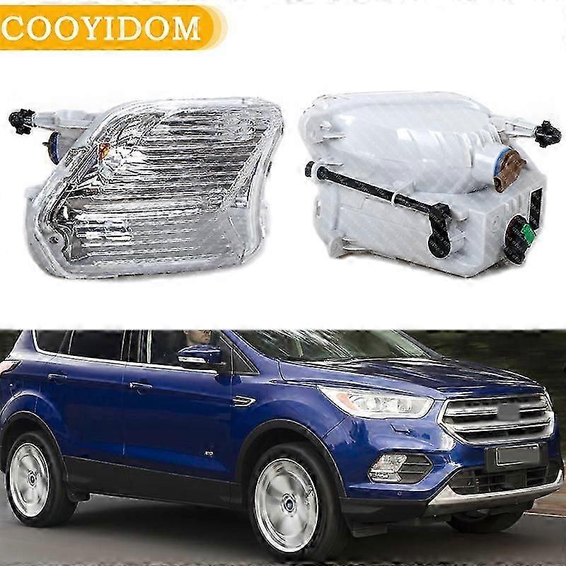 Car Front Fog Lights Turn Signal Lamp For Ford Escape Kuga 2017 2018 2019 Replacement Car Light Assembly With Bulb
