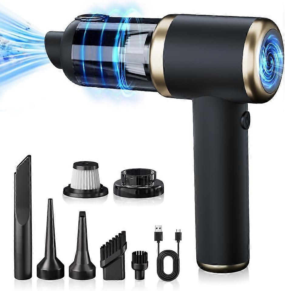 Cordless Car Vacuum Cleaner 2 in 1 Design Handheld Multi-Nozzles for Vehicles