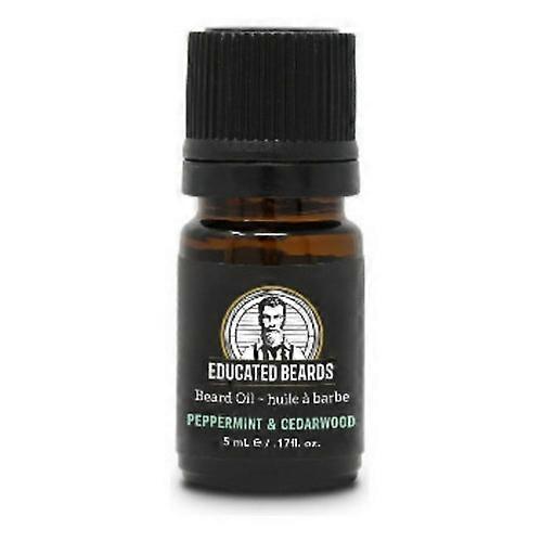 Educated Beards 胡须油薄荷雪松，5 毫升（2 件装）