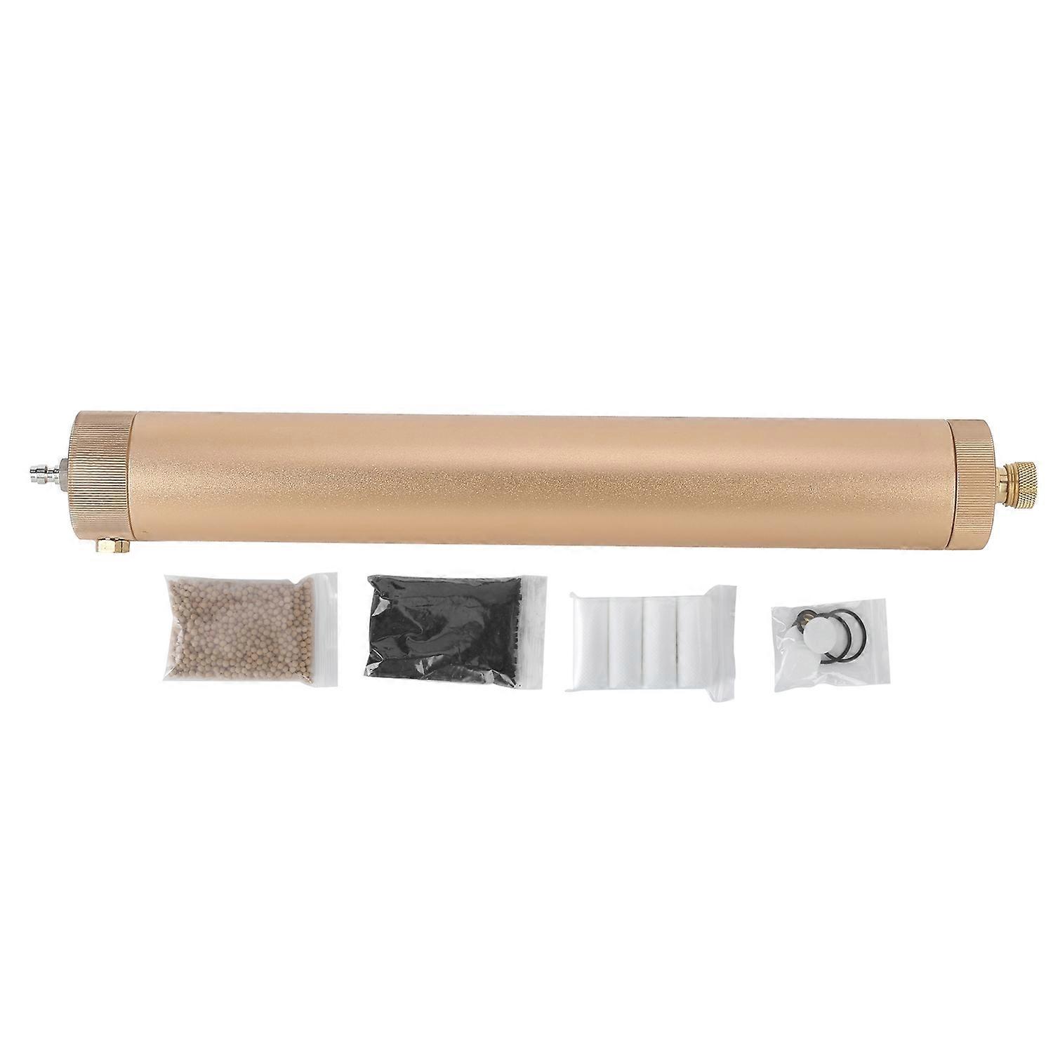 Oil Water Separator 30MPa Air Compressor Filter High Pressure PCP 4500PSI for DivingGold