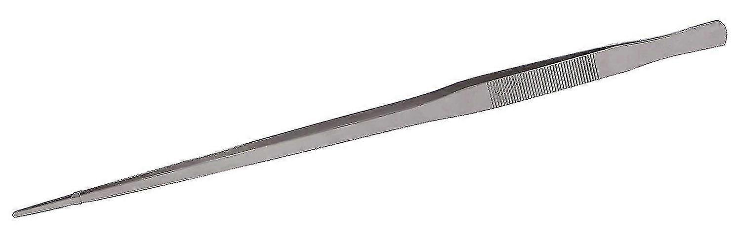 18.9 Inch Extra Long Stainless Steel Straight Tip Tweezer For Aquarium Fishtank, Reptiles Snakes Lizard, Python