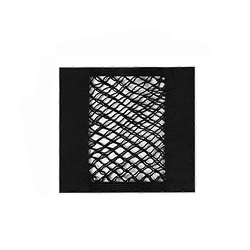 Stick-on Storage Net for Garbage Bag ,Kitchen Cabinet Door Storage Pocket, Plastic Bag Organiser, Car Storage Mesh Pocket