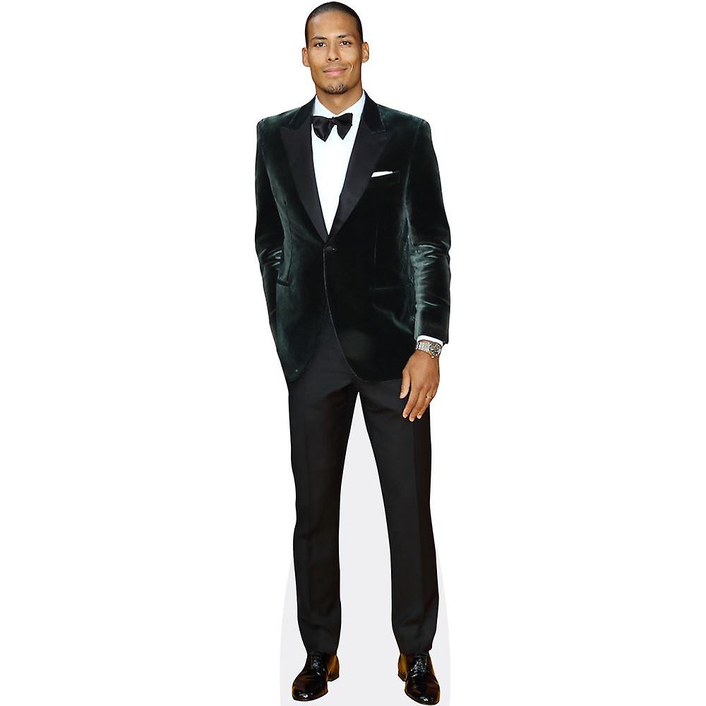 Virgil Van Dijk (Suit) Cardboard Cutout (lifesize OR mini size). Standee. Stand Up.