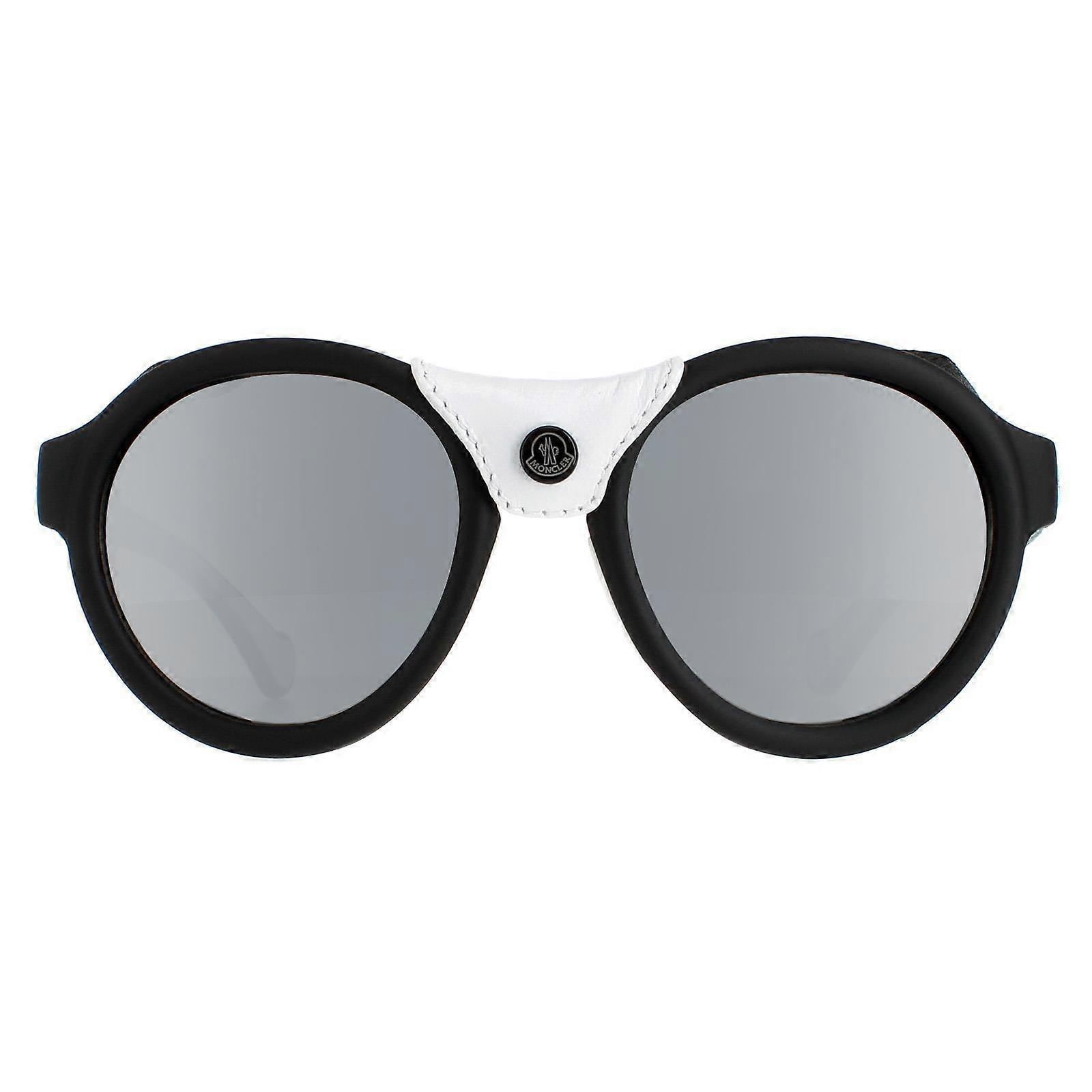 Moncler 太阳镜 ML0046 02C 哑光黑烟镜