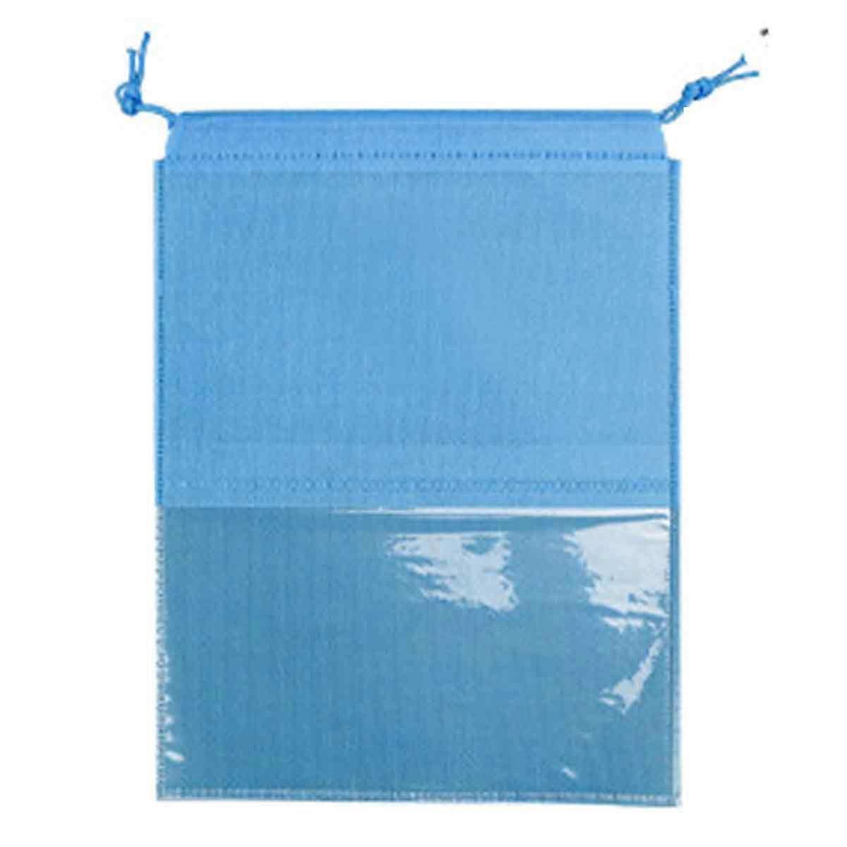 10-Pack Non-Woven Drawstring Shoe Bags with Visual Window